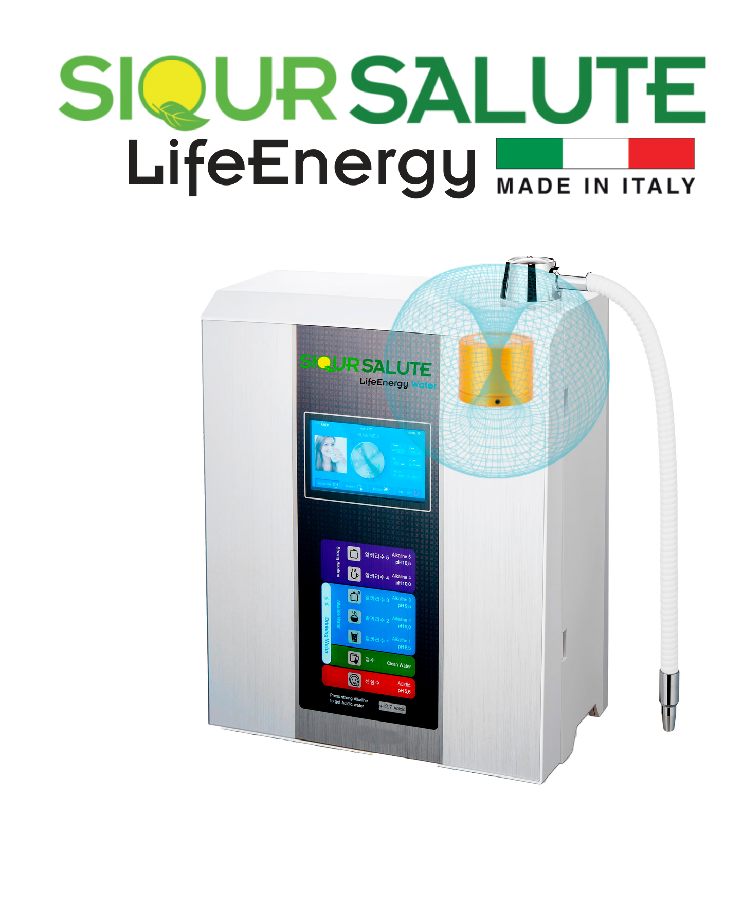 Purificatore e Ionizzatore d’Acqua LifeEnergy